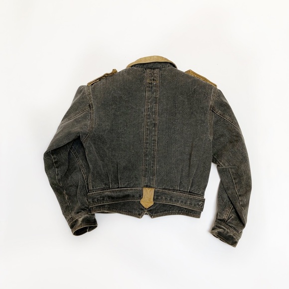 VINTAGE BB DAKOTA JEANS JACKET - Picture 4 of 11